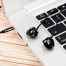 Навушники Baseus Encok H06 lateral in-ear Wired Earphone з чорним мікрофоном (NGH06-C01) - мініатюра 9
