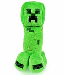 М'яка плюшева іграшка Кріпер із гри Майнкрафт Creeper Minecraft - мініатюра 1