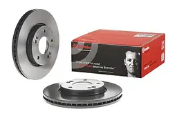 Диск гальмівний вентильований Kia Carens III, Optima III 04-23р Brembo (09.B551.11) - мініатюра 2