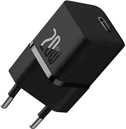 Зарядний пристрій Baseus GaN5 Fast Charger(mini) 1C 20W EU Black