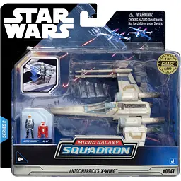 Ігрова колекційна фігурка Star Wars Micro Galaxy Squadron X-Wing (Blue 1) + Antoc Merric & R2-R9 12.5 см - мініатюра 7