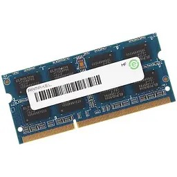 Оперативна пам'ять для ноутбука Ramaxel SO-DIMM DDR3 4GB 1600MHz PC3-12800 2Rx8 Б/В