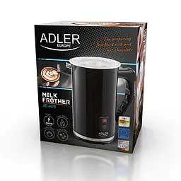 Спінювач молока Adler AD 4478 з антипригарним покриттям 500 Вт 240 мл чорний - мініатюра 10