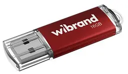 Флеш накопичувач USB 16Gb Wibrand Cougar, Red, USB 2.0 (WI2.0/CU16P1R)