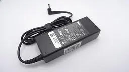 Блок живлення для ноутбука Dell 19.5V, 4.62A, 90W, 4.0x1.7, 3 hole, L-подібний роз'єм, black (без кабеля !)