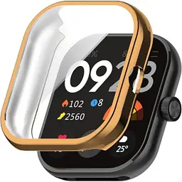 Чохол-накладка DK для Xiaomi Redmi Watch 4 Silicone Face Case (rose gold)