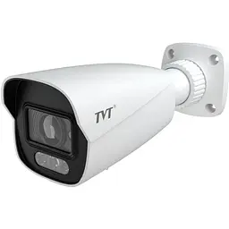 IP-відеокамера 8Mp TVT TD-9482S4-C(D/AZ/PE/AW3) White f=2.8-12mm, ІЧ+LED-підсвічування, з мікрофоном (77-00413)