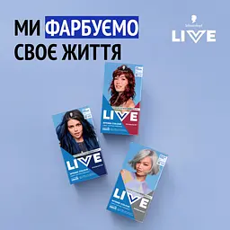 Фарба для волосся Schwarzkopf Live Urban Metallics U71 Metallic Silver - мініатюра 10