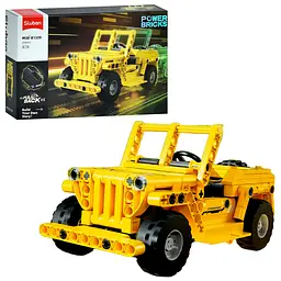 Конструктор SLUBAN авто серія джип 210 дет. в коробці 30-19-6,5 см (M38-B1339)