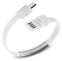 Кабель браслет micro USB 2.0, чорний RTL