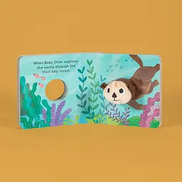 Baby Otter: Finger Puppet Book - мініатюра 6