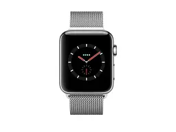 Смарт-годинник Apple Watch Series 3 GPS + Cellular 42mm Stainless Steel w. Milanese L. (MR1J2) - мініатюра 2
