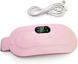 Менструальна грілка Misamo Масажер для живота Smart Warm Palace Belt Вібраційний масажний пристрій для талії для судом