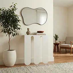 Консольний столик Nice & Cozy Tulip металевий білий - мініатюра 2