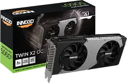 Відеокарта GeForce RTX 5060 Ti 8GB Inno3D Twin X2 OC (N506T2-08D7X-193075N)