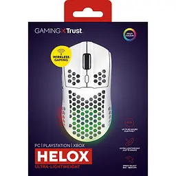 Миша Trust GXT 929 Helox Wireless/USB White (25390) [143050] - мініатюра 6