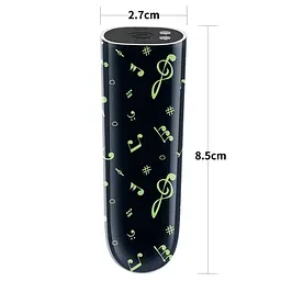 Вібропуля - Rechargeable Glow-in-the-dark Music Massager - мініатюра 3
