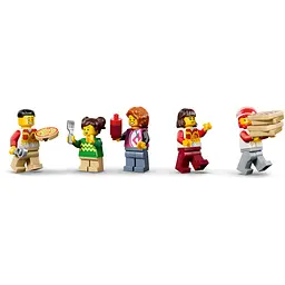 Конструктор LEGO City Доставка піци з різними транспортними засобами (60496) - мініатюра 5