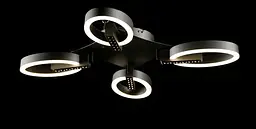 Світлодіодна люстра Splendid Ray L77046/4 LED (grey), сірий, білий, 40 Вт, від 8-16 м² - мініатюра 2