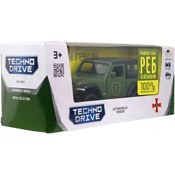 Машинка TechnoDrive серії Шеврони Героїв JEEP WRANGLER RUBICON "ОК "ПІВНІЧ"" - мініатюра 11