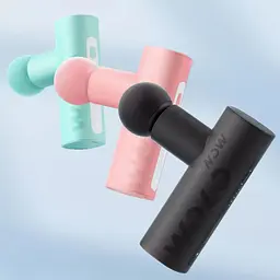 Перкусійний масажер WOLONOW Massage Gun Lite Black (FGMN-R-35) [112650] - мініатюра 3