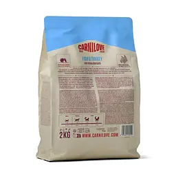 Беззерновий сухий корм Carnilove Carnilove True Fresh Fish & Turkey Sterilised для стерилізованих котів риба та індичка 2 кг - мініатюра 2