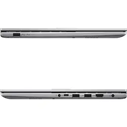Ноутбук Asus VivoBook X15, Intel Core i5 1334U, 16 ГБ пам'яті, 1000 ГБ SSD, 15, 6 FullHD, сріблястий, Windows 11 Pro - мініатюра 6