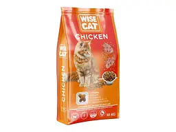 Сухий корм для кішок Wise Cat Chicken 400 г (4820111141715)