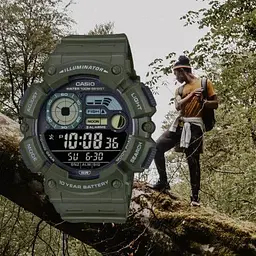 Годинник Casio WS-1500H-3B - мініатюра 2
