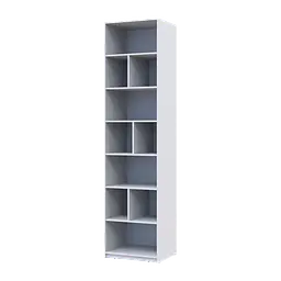 Етажерка Doros Лукас Білий 60х50х240 (41516342)