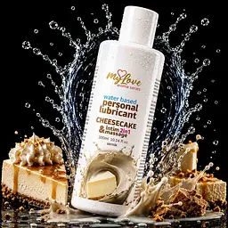 Лубрикант MyLove Aroma Series IntimMassage 2in1 Cheesecake, 300 мл - мініатюра 2