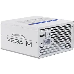 Блок живлення 850W Chieftec VEGA M PPG-850-CW ATX 3.1 135mm, 80+ Золотистий, Fully modular, БІЛИЙ, Retail - мініатюра 3