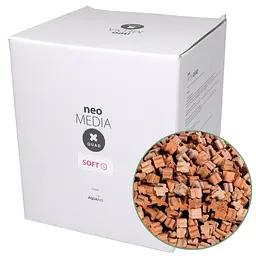 Наповнювач для біофільтрації зі зниженням pH Aquario Neo Media Soft S Premium Quad 5 л - мініатюра 1