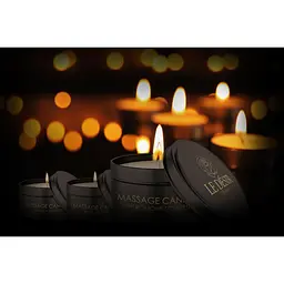 Масажна свічка Le Desir Erotic Massage Candle Rose Scented, 100 г - мініатюра 5