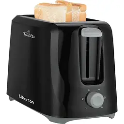 Тостер LET-5704, Black, 700W LIBERTON teh0023521