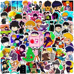 Стікерпак GeekLand Mob psycho 100 50 штук - мініатюра 3
