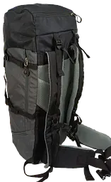 Легкий похідний, туристичний рюкзак з дощовиком 45L чорний Adventuridge sum0028830 - мініатюра 6