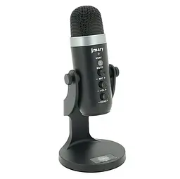 Професійний студійний конденсаторний мікрофон Jmary MCPW8 USB Black