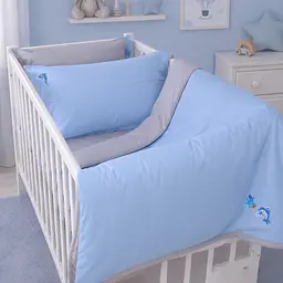 Дитяча постільна білизна MIRSON LITTLE KIDS Poplin Edition Ocean та Gerwin 110х160см (2200013086505)