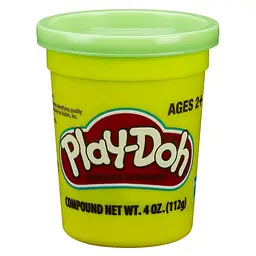 Баночка пластиліну Hasbro Play-Doh, зелений, 112 г (B6756) - мініатюра 2