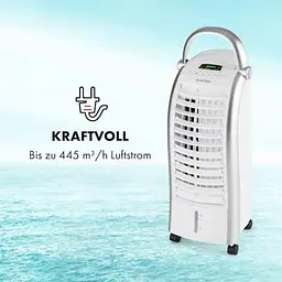 Мобільний кондиціонер вентилятор Klarstein Maxfresh 4 -в-1 (10029393) - мініатюра 2