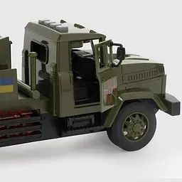 Іграшка Військова Машинка КрАЗ з Ракетною Встановкою Автопром - мініатюра 7