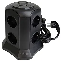 Мережевий фільтр живлення Patron SP-1683-USBT (EXT-PN-SP-1683-USBT) - мініатюра 1