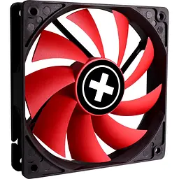 Вентилятор для корпуса Xilence XPF120.R 120 мм black/red, Retail Box - мініатюра 4