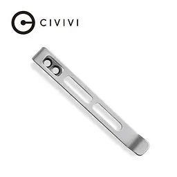Кліпса кишенькова сталева Civivi без гвинтів CA-06B-V1