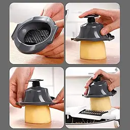 Універсальна овочерізка з друшляком тертка шаткування подрібнювач Vegetable cutter VC2 - мініатюра 3