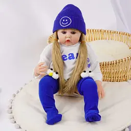 Силіконова колекційна лялька реборн reborn дівчина фібі Reborn Dolls det0018821