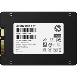 SSD накопичувач HP S650 1.92TB [345N1AA] [142847] - мініатюра 6