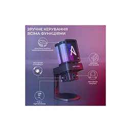 Мікрофон Fifine Ampligame Q8PRO USB Black (Q8PRO) - мініатюра 6