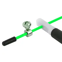 Скакалка швидкісна Power System PS-4033 2.8 м, Green - мініатюра 3